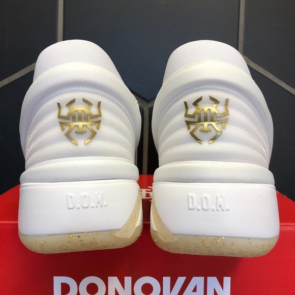 adidas | Shoes | Adidas Don Issue 2 White Gold Metallic Basketball | Poshmark